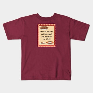 The Virtues Of Pi Kids T-Shirt